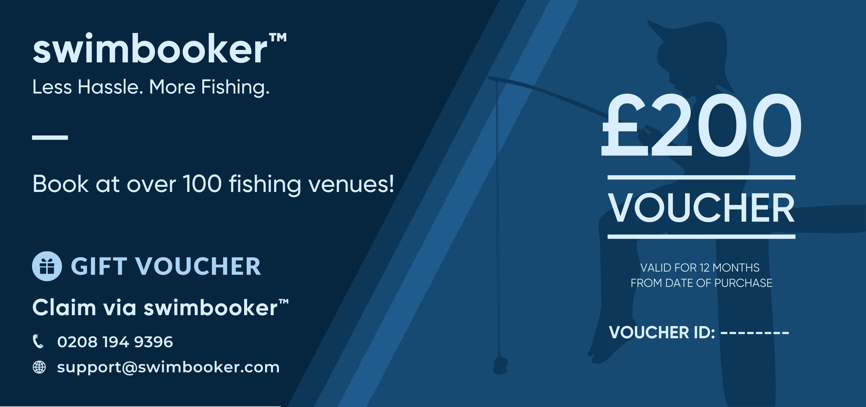 swimbooker™ Fishing Voucher