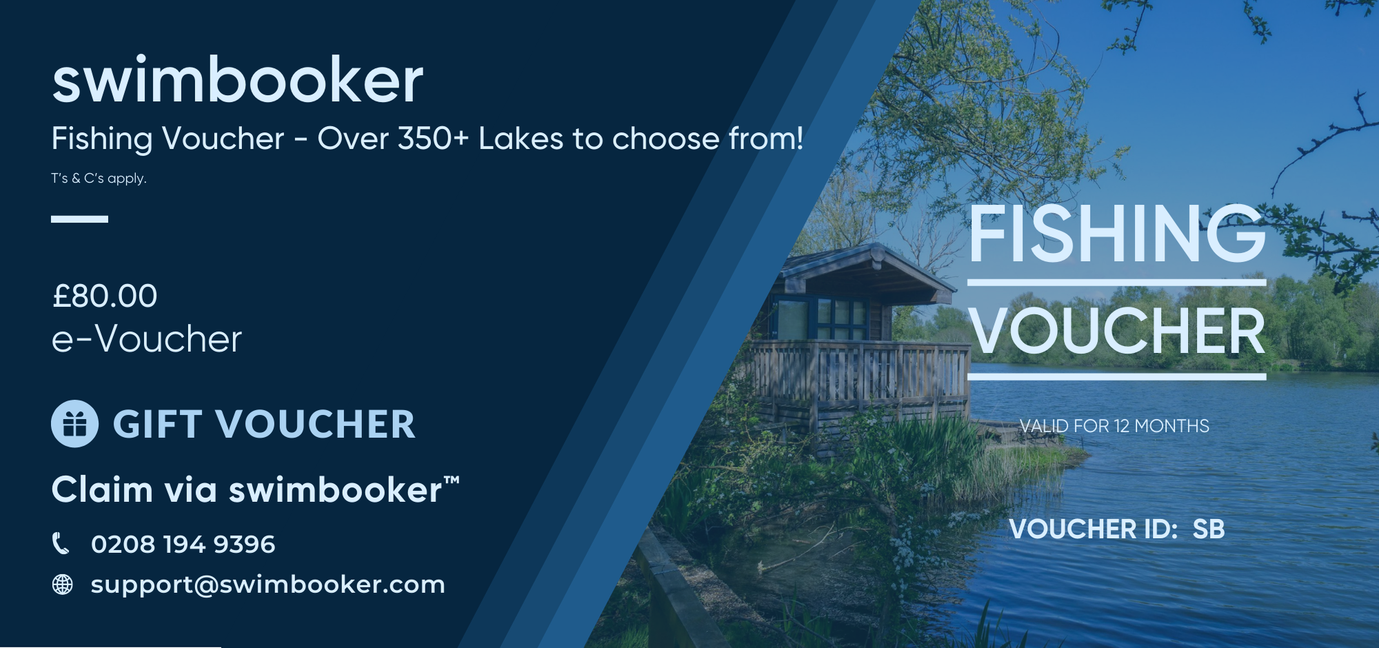 swimbooker™ Fishing Voucher