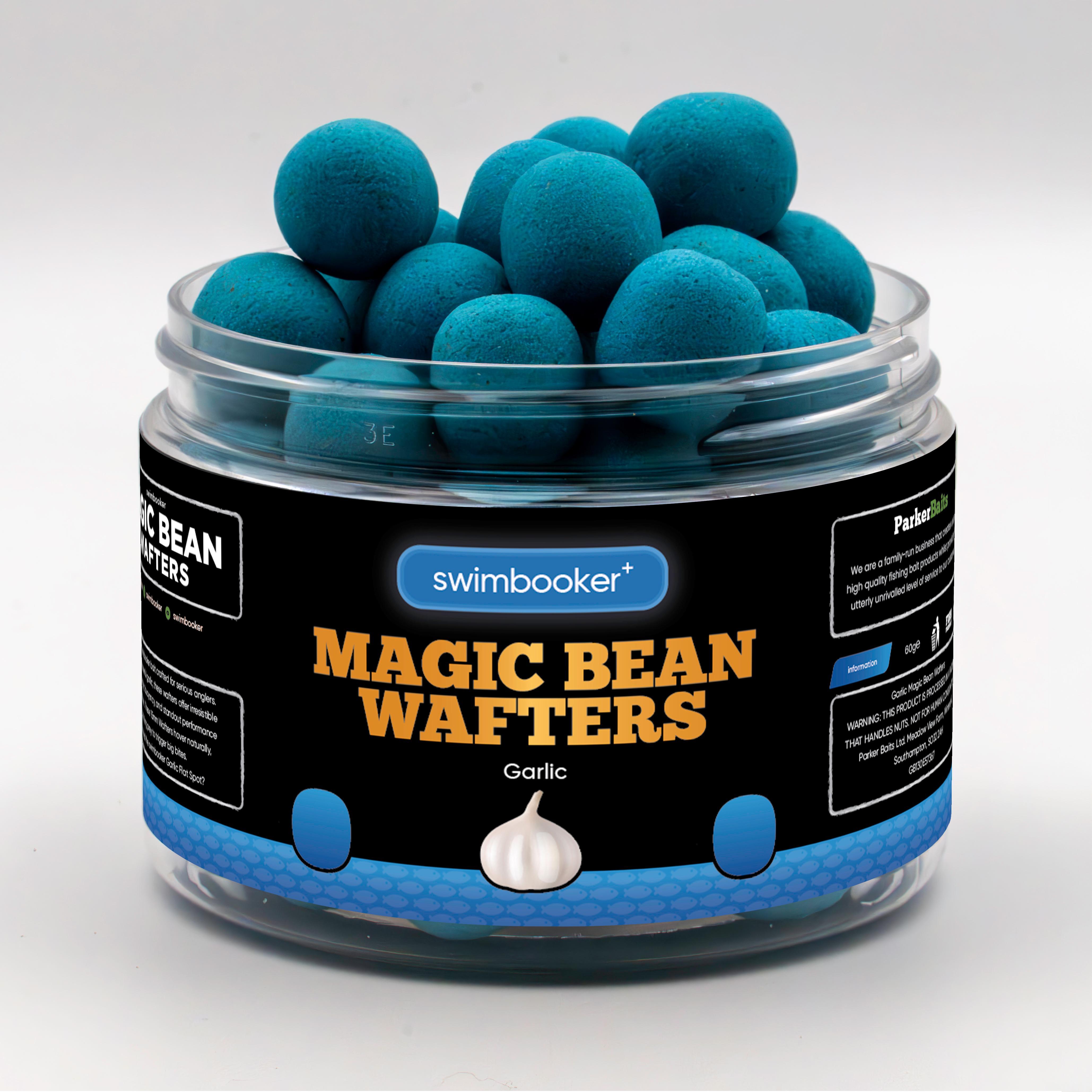 Parker Baits x swimbooker+ Garlic Blue Magic Bean Wafters (LIMITED EDITION)