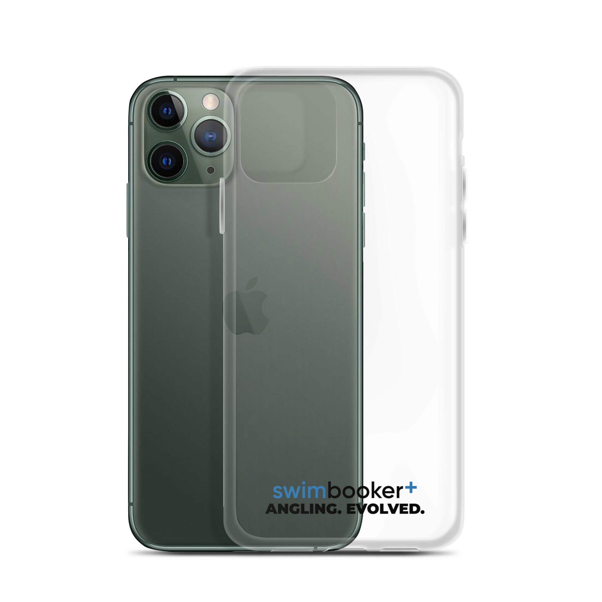 swimbooker+ Blue/Black | Clear Case for iPhone®