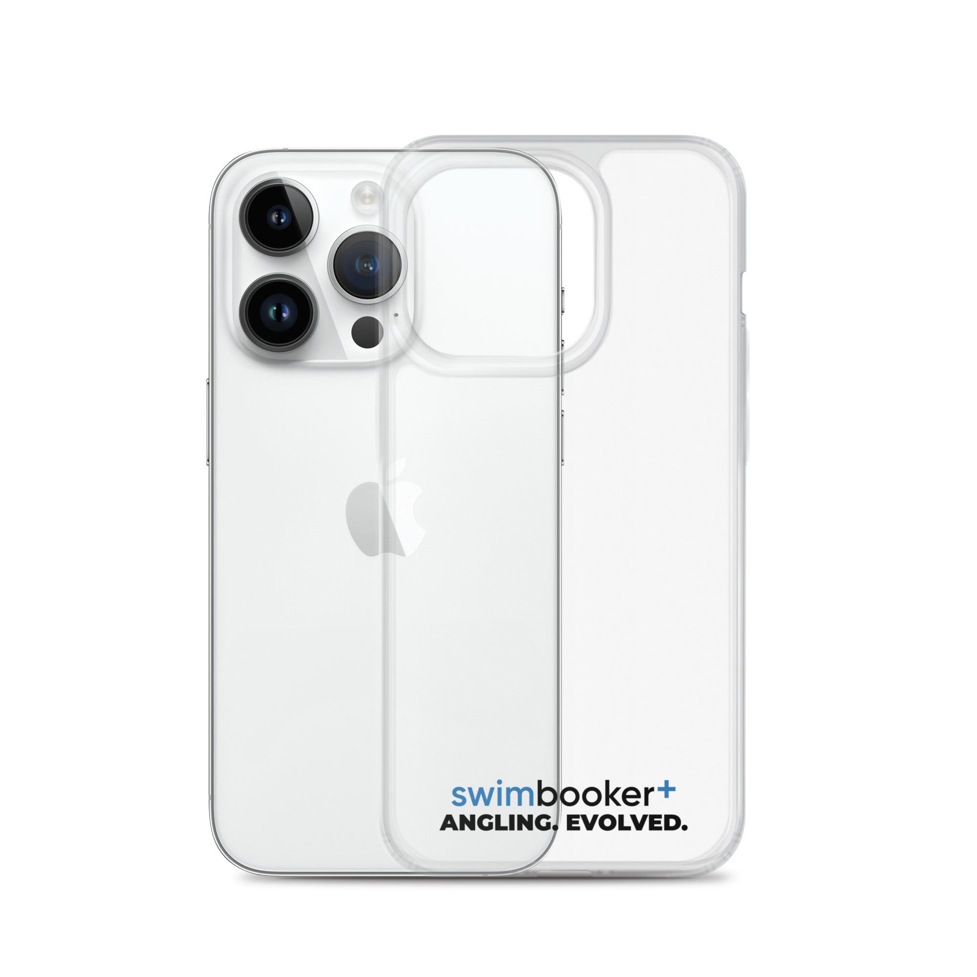swimbooker+ Blue/Black | Clear Case for iPhone®