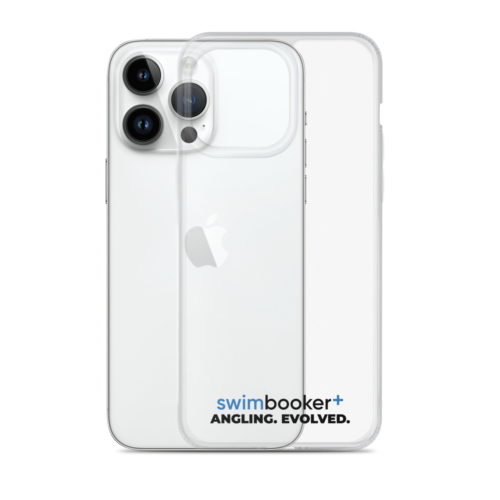 swimbooker+ Blue/Black | Clear Case for iPhone®