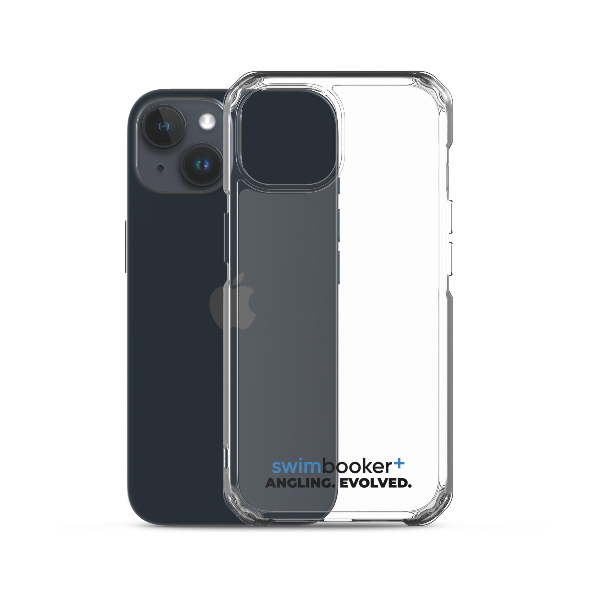 swimbooker+ Blue/Black | Clear Case for iPhone®