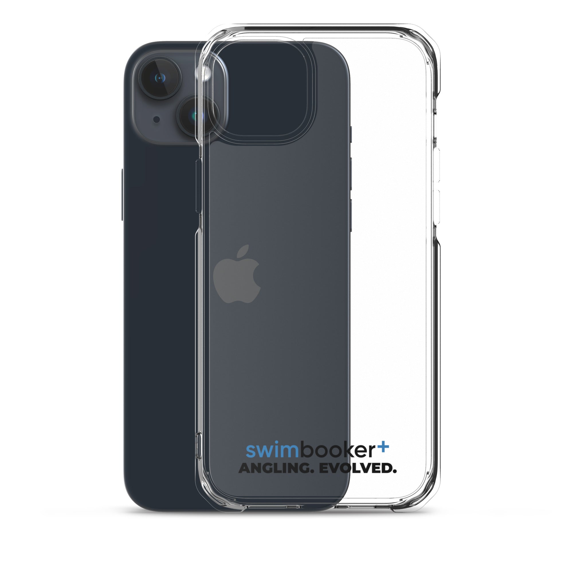 swimbooker+ Blue/Black | Clear Case for iPhone®