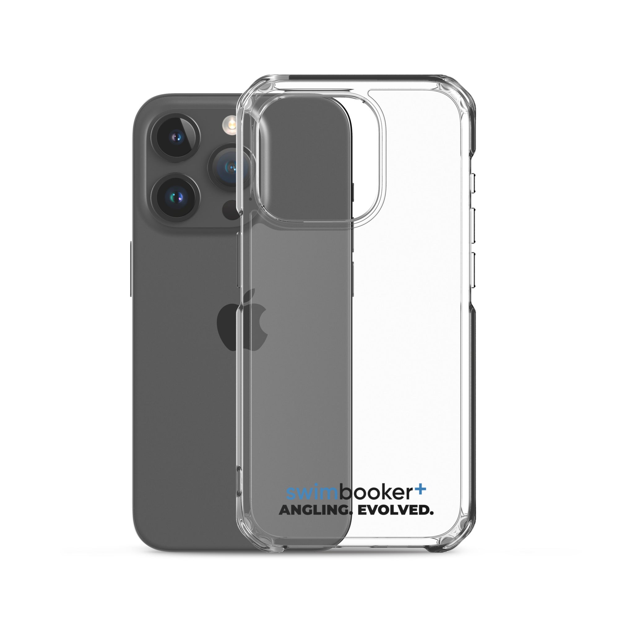 swimbooker+ Blue/Black | Clear Case for iPhone®