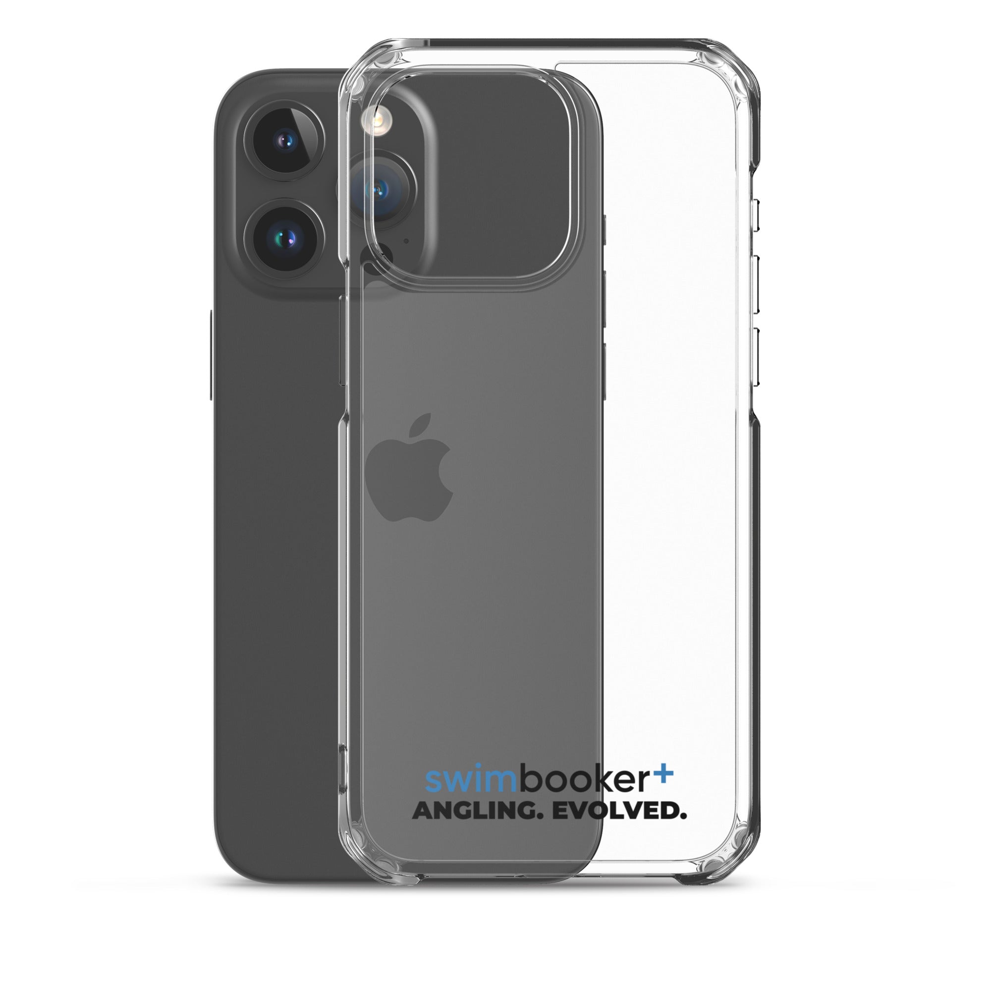 swimbooker+ Blue/Black | Clear Case for iPhone®