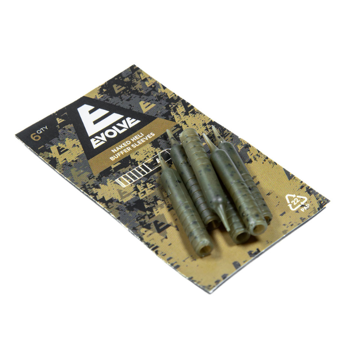 Evolve Tackle Naked Heli Buffer Sleeves