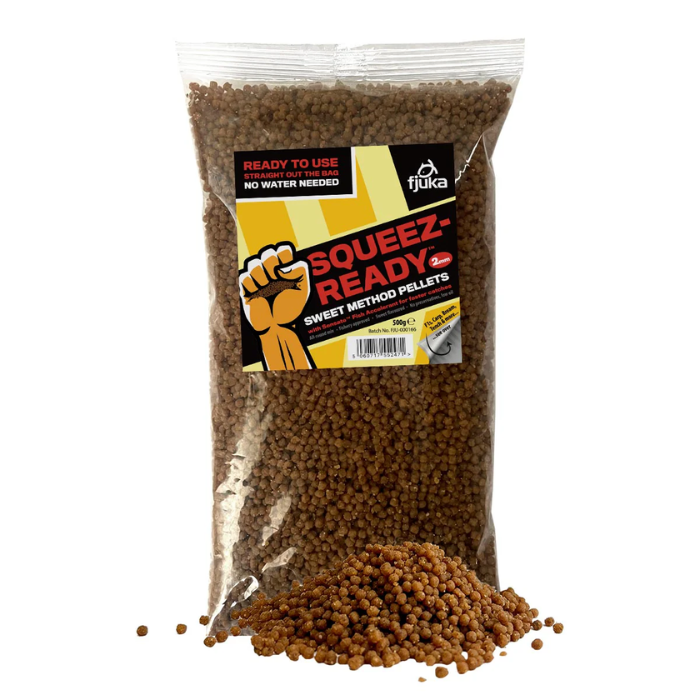 Fjuka Squeez-Ready Sweet Method Pellets 2mm 500g