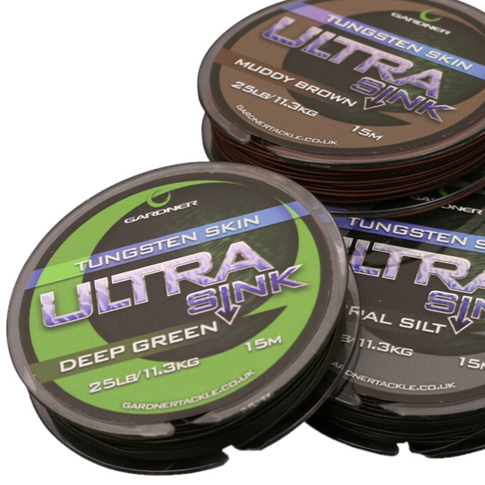 Gardner Tackle Ultra Sink 25lb Green Hooklink