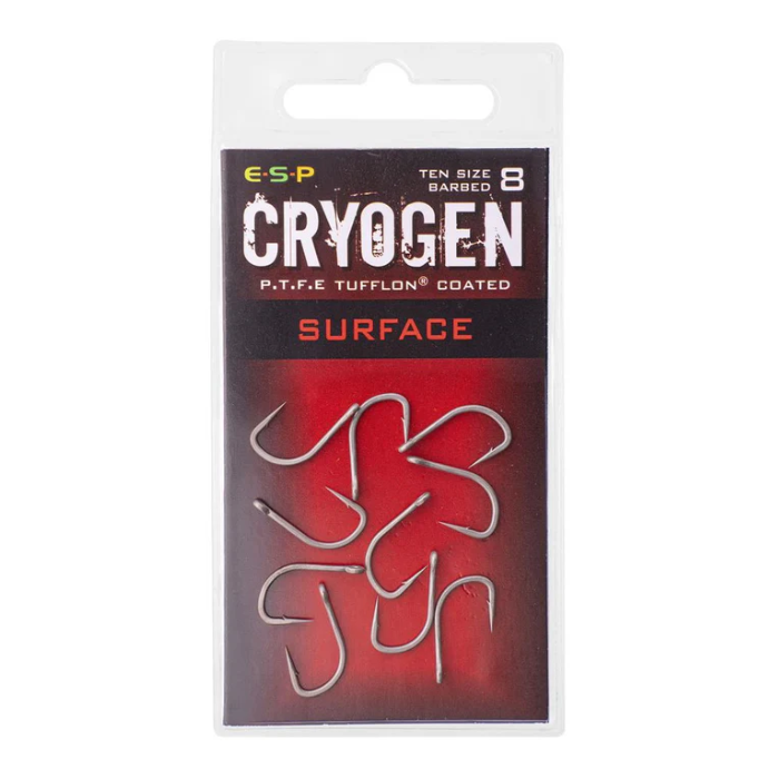 ESP Cryogen Surface Hook Barbed Size 8