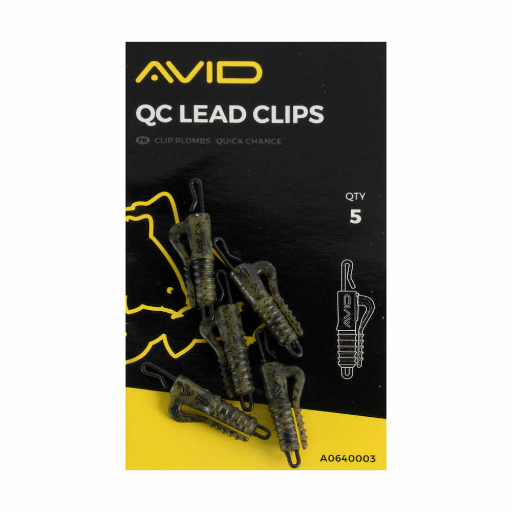 Avid Carp Lead Clips QC