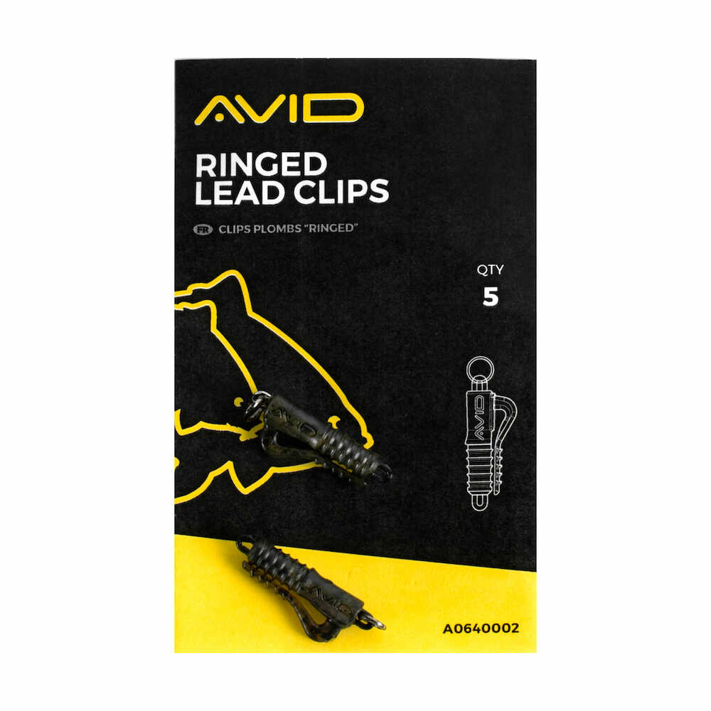 Avid Carp Lead Clips Ringed