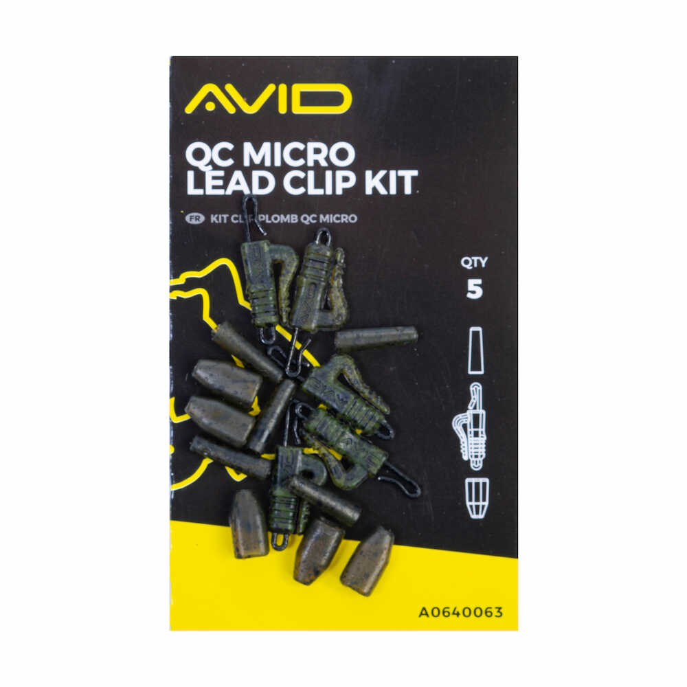 Avid Carp QC Micro Lead Clip Kit