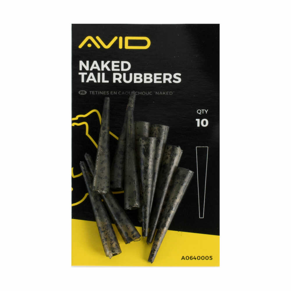 Avid Carp Tail Rubbers Naked