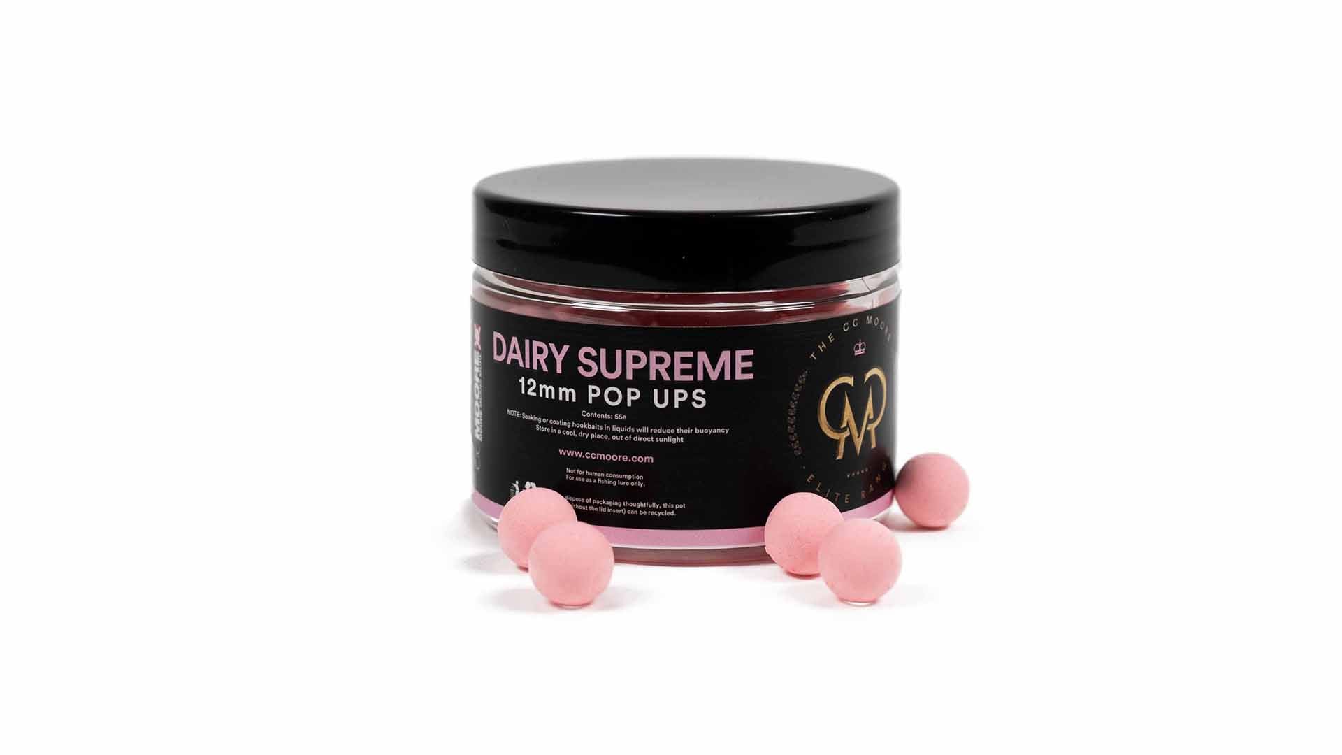 CC Moore Elite Dairy Supreme Pop Ups 12mm Pink