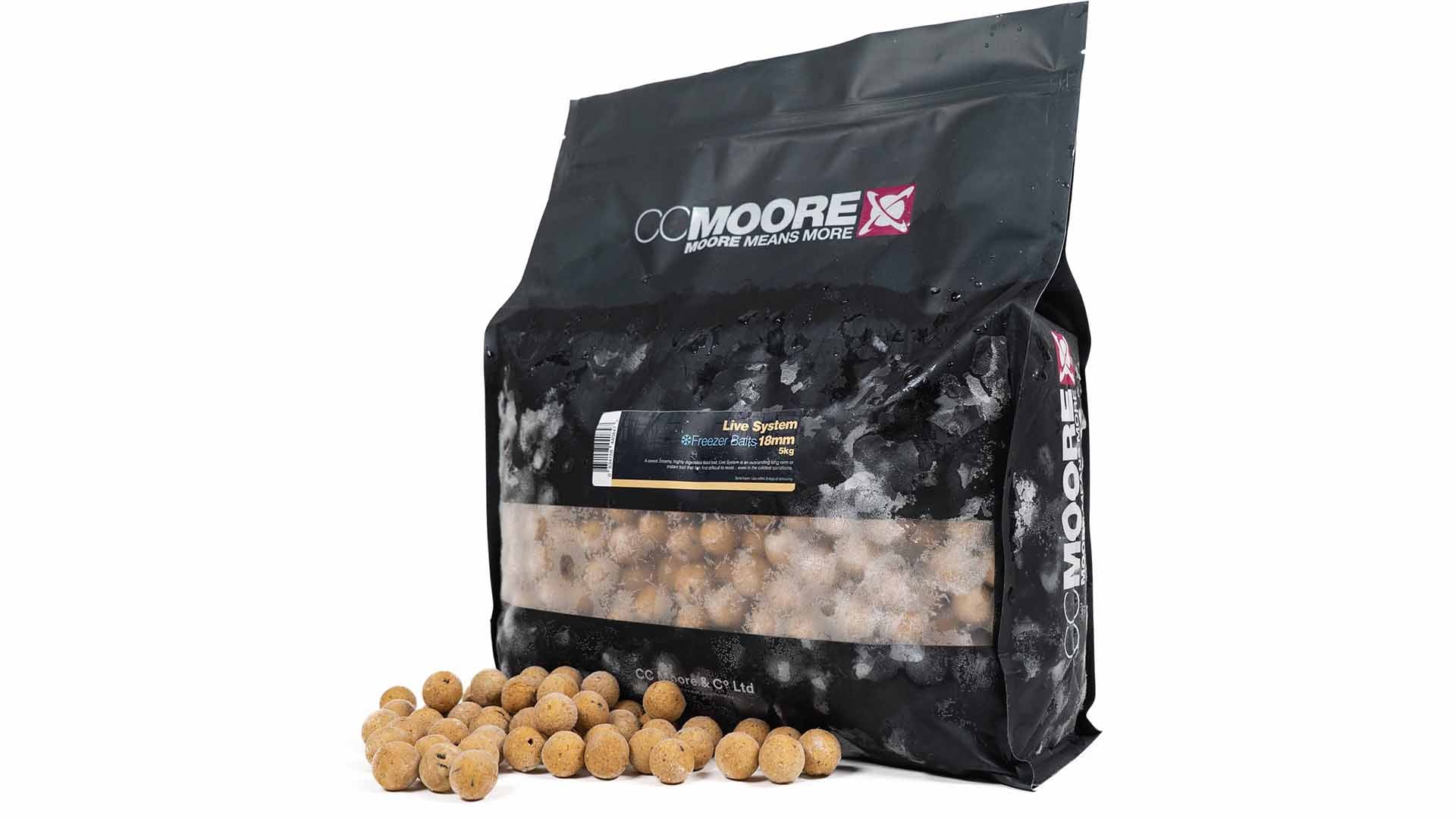 CC Moore Freezer Boilies 5kg Live System 18mm