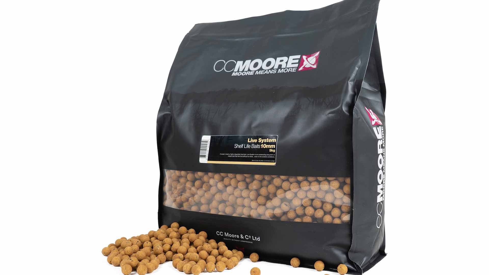 CC Moore Shelf-Life Boilies 5kg Live System 10mm