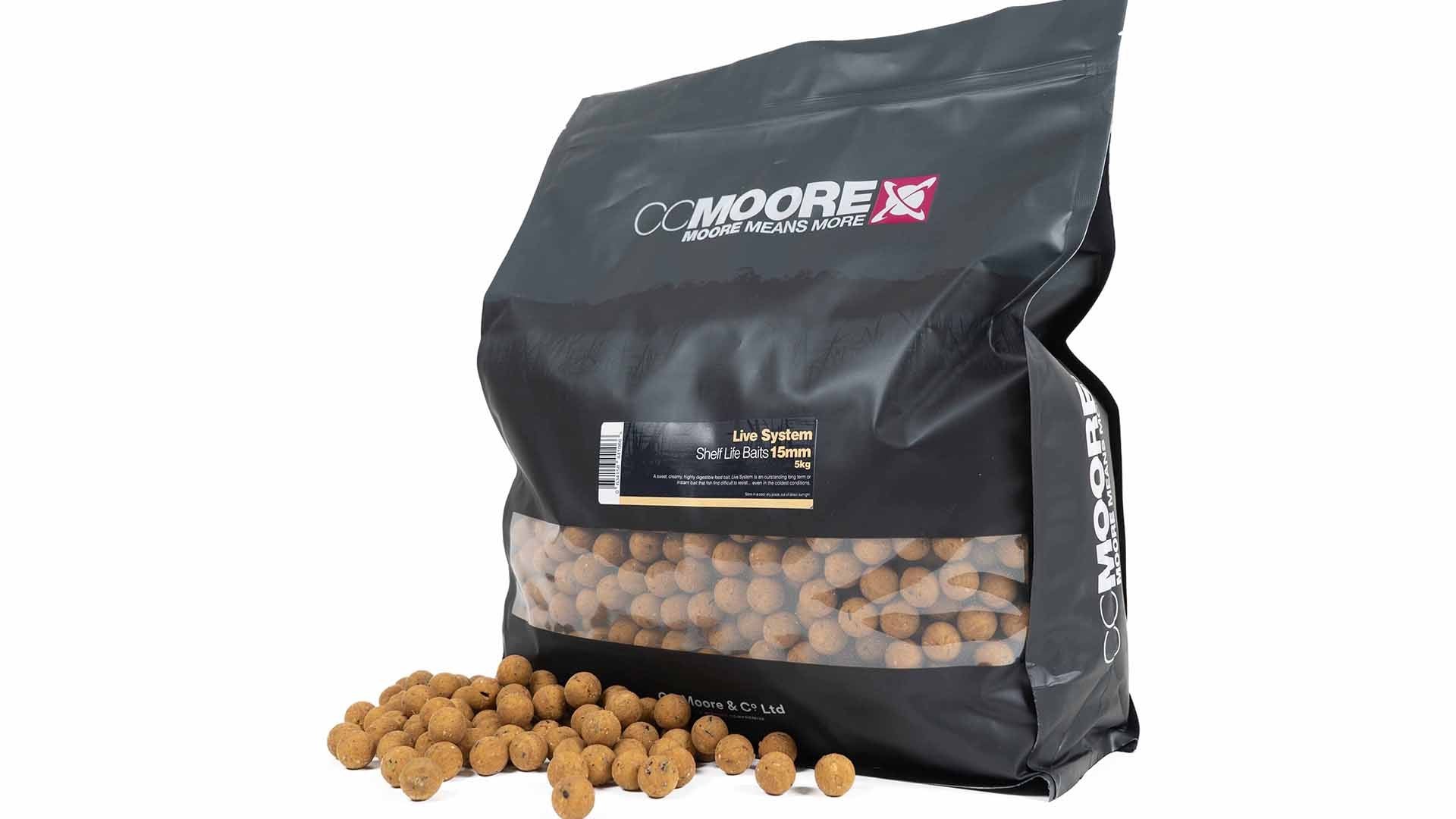 CC Moore Shelf-Life Boilies 5kg Live System 15mm