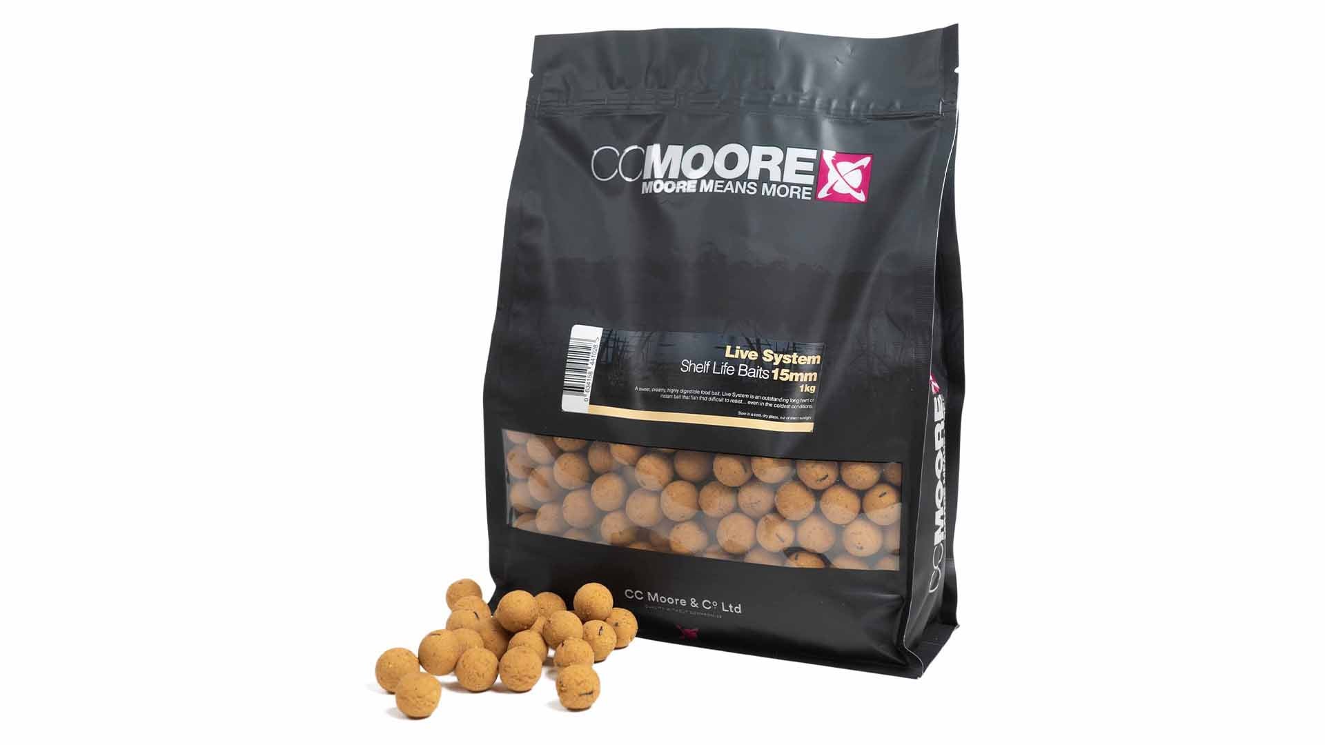 CC Moore Shelf-Life Boilies Live System 15mm 1kg