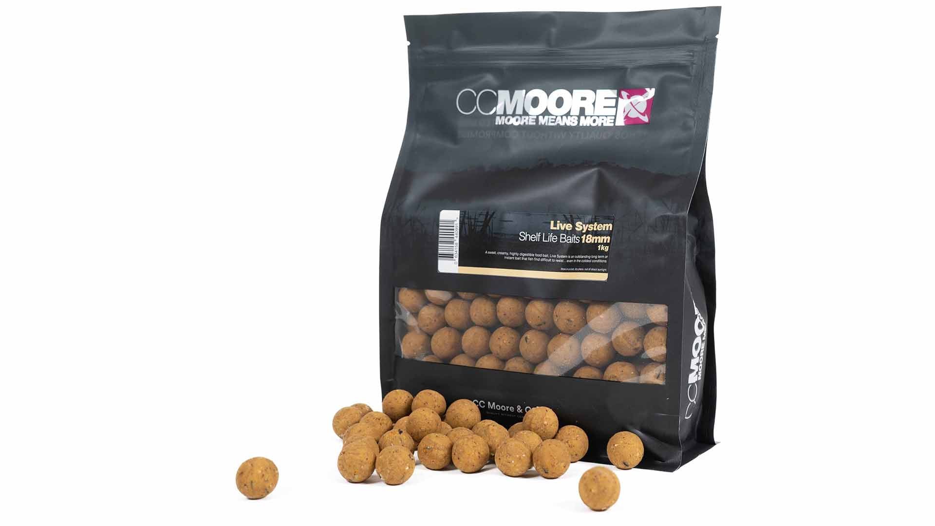 CC Moore Shelf-Life Boilies Live System 18mm 1kg