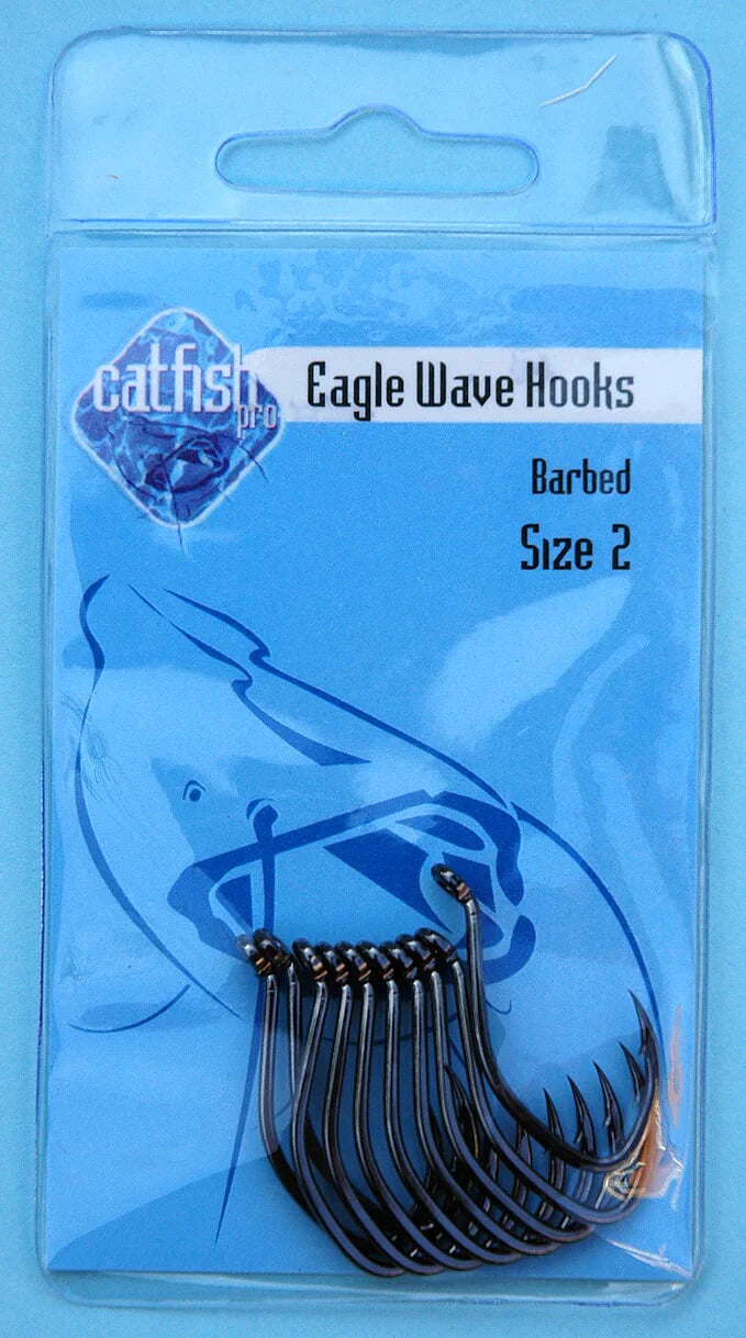 Catfish Pro Maruto Eagle Wave Hooks barbed