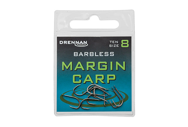 Drennan Margin Carp Barbless Hooks