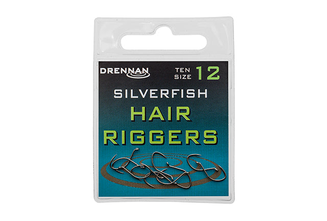 Drennan Silverfish Hair Rigger Barbless Hooks