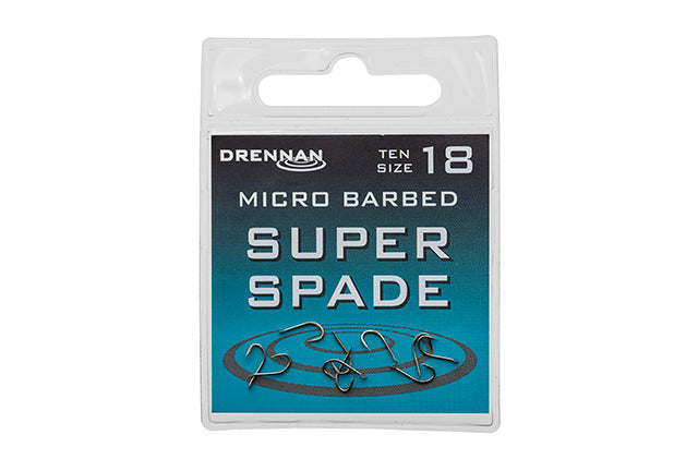 Drennan Super Spade Micro Barbed Hooks