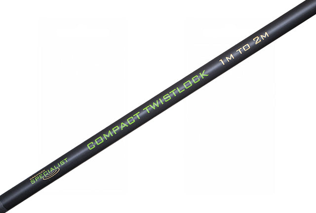 Drennan Super Specialist Compact Twist Lock Landing Net Pole 1-2m