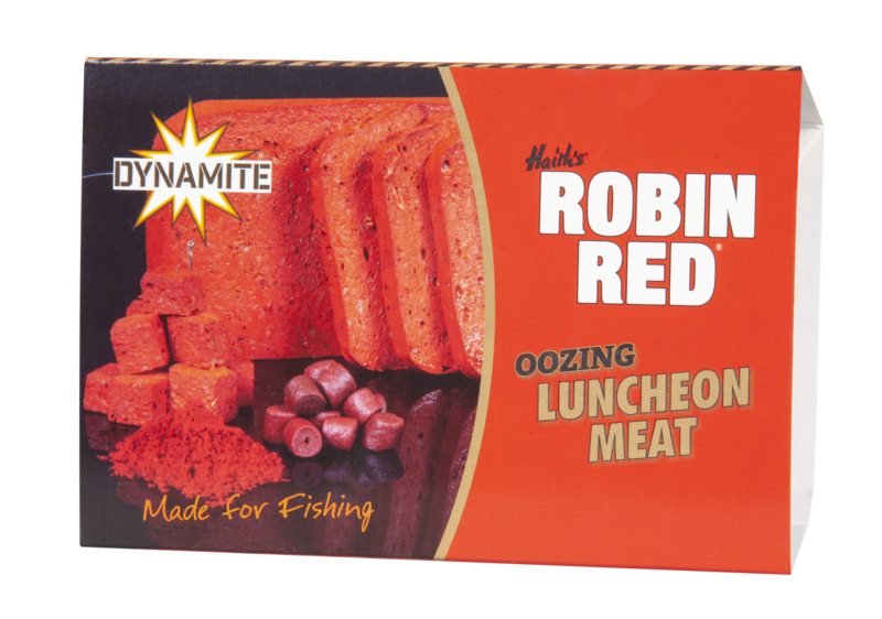 Dynamite Baits Frenzied Luncheon Meat robin red