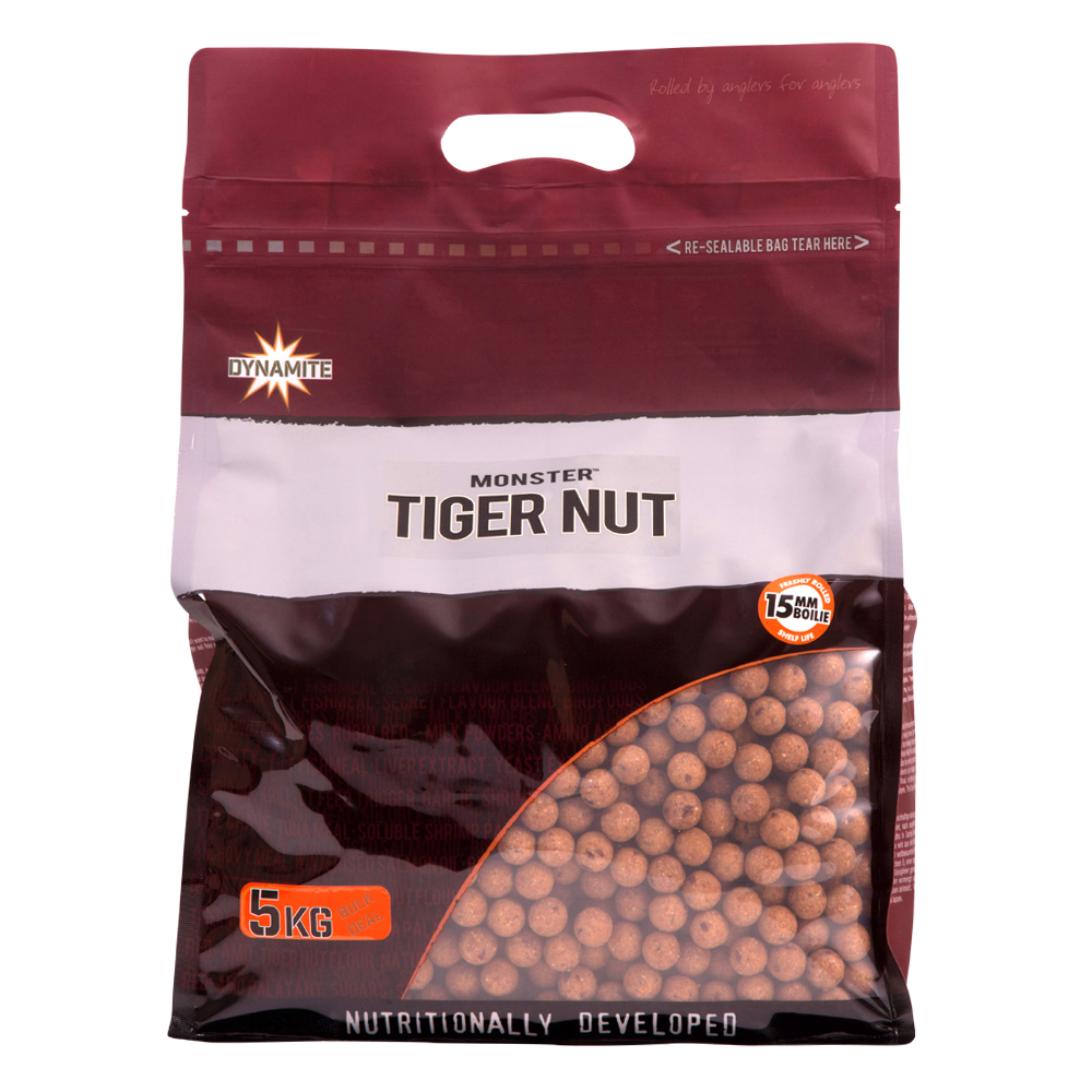 Dynamite Baits Monster Tigernut Shelf-Life Boilies 15mm 5kg