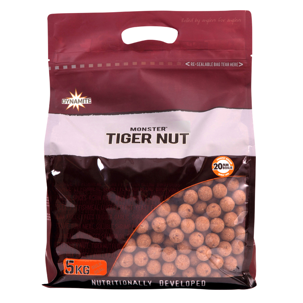 Dynamite Baits Monster Tigernut Shelf-Life Boilies 20mm 5kg