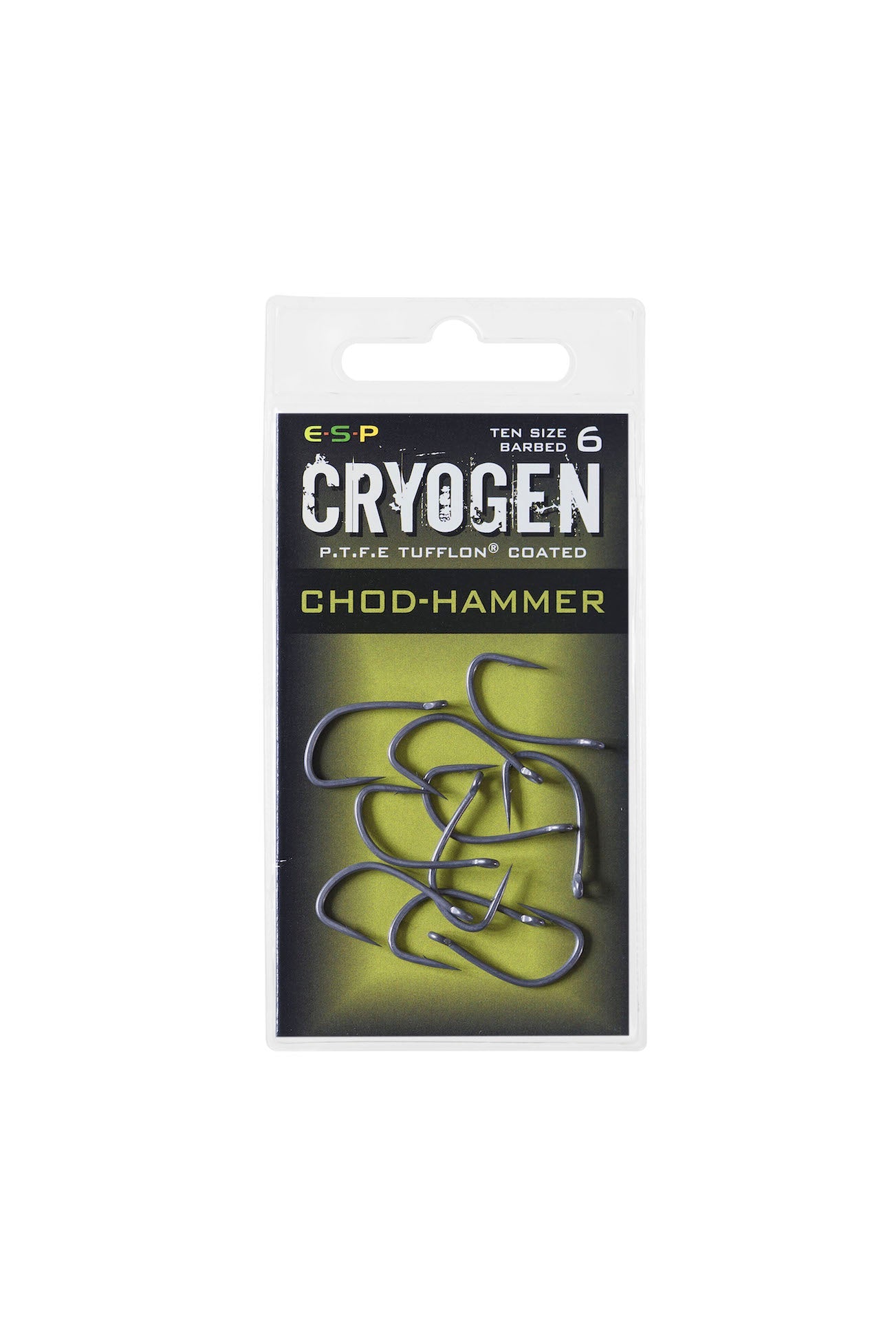 ESP Cryogen Chod Hammer Hooks Barbed size 6