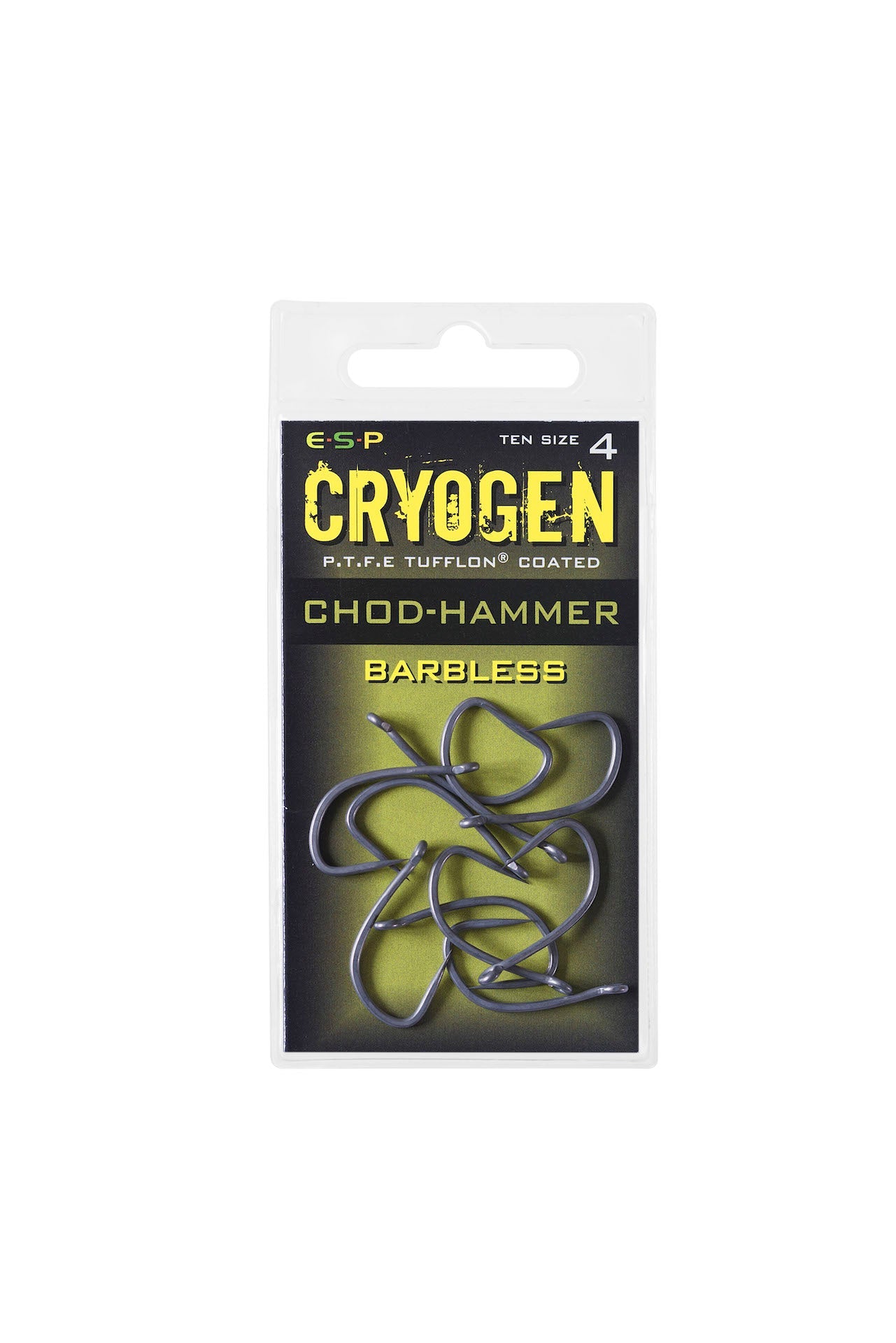 ESP Cryogen Chod Hammer Hooks Barbless size 4