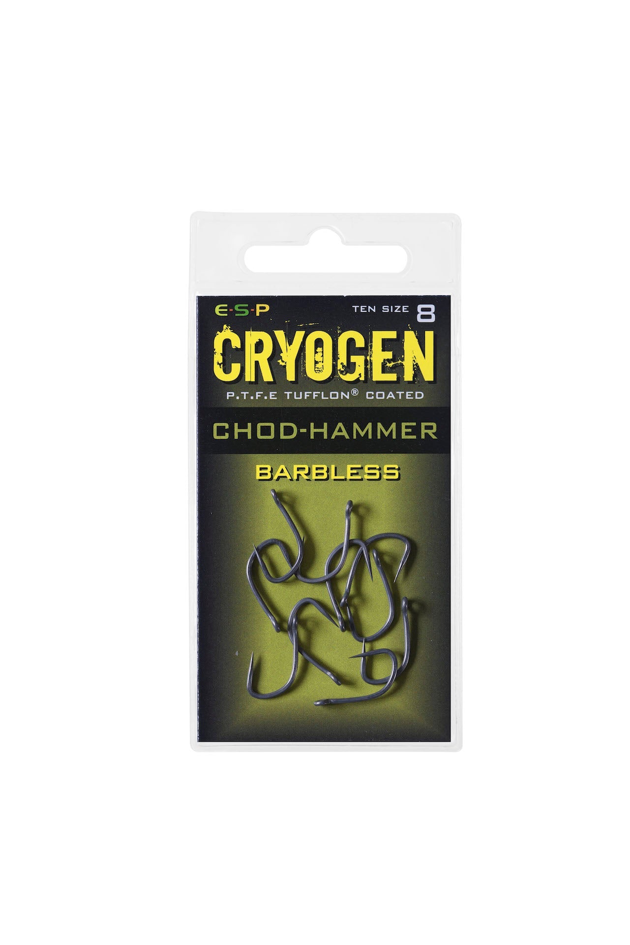 ESP Cryogen Chod Hammer Hooks Barbless size 8