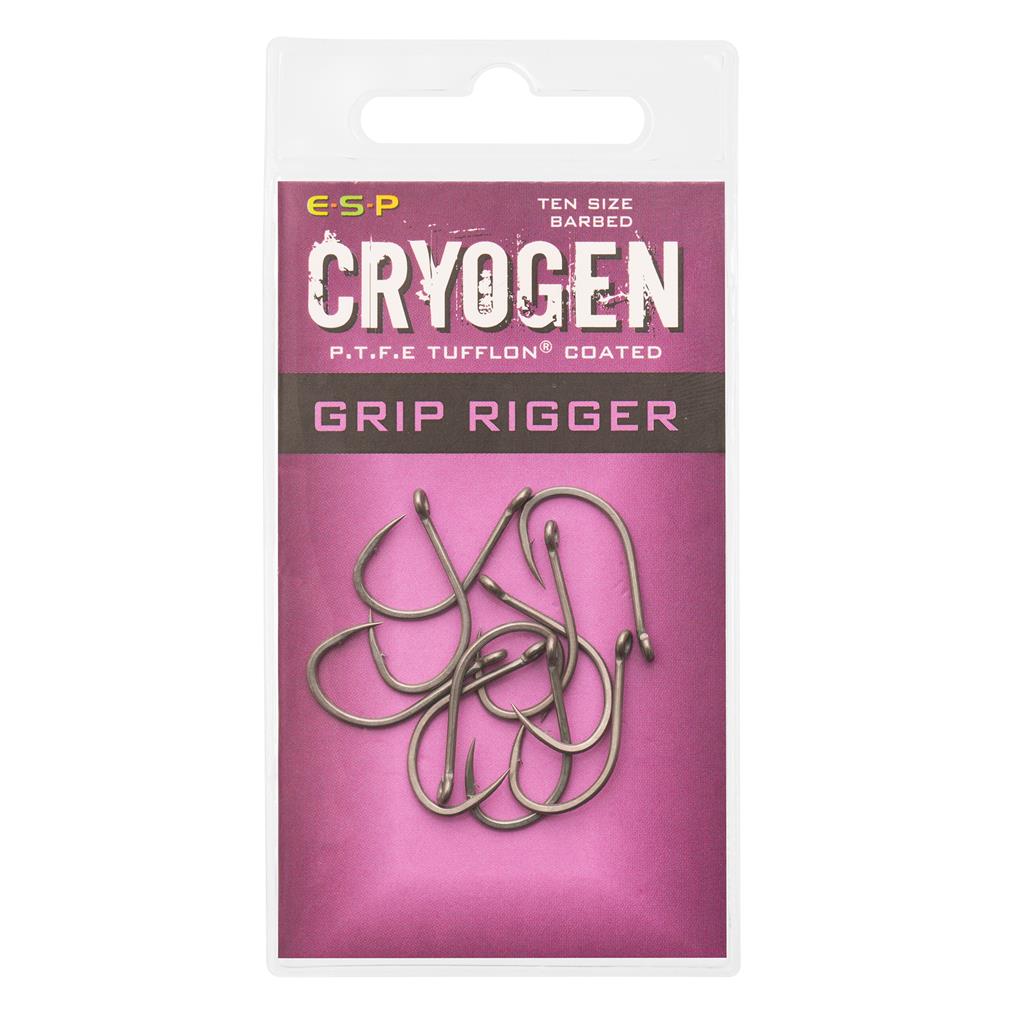 ESP Cryogen Grip Rigger Hooks Barbed