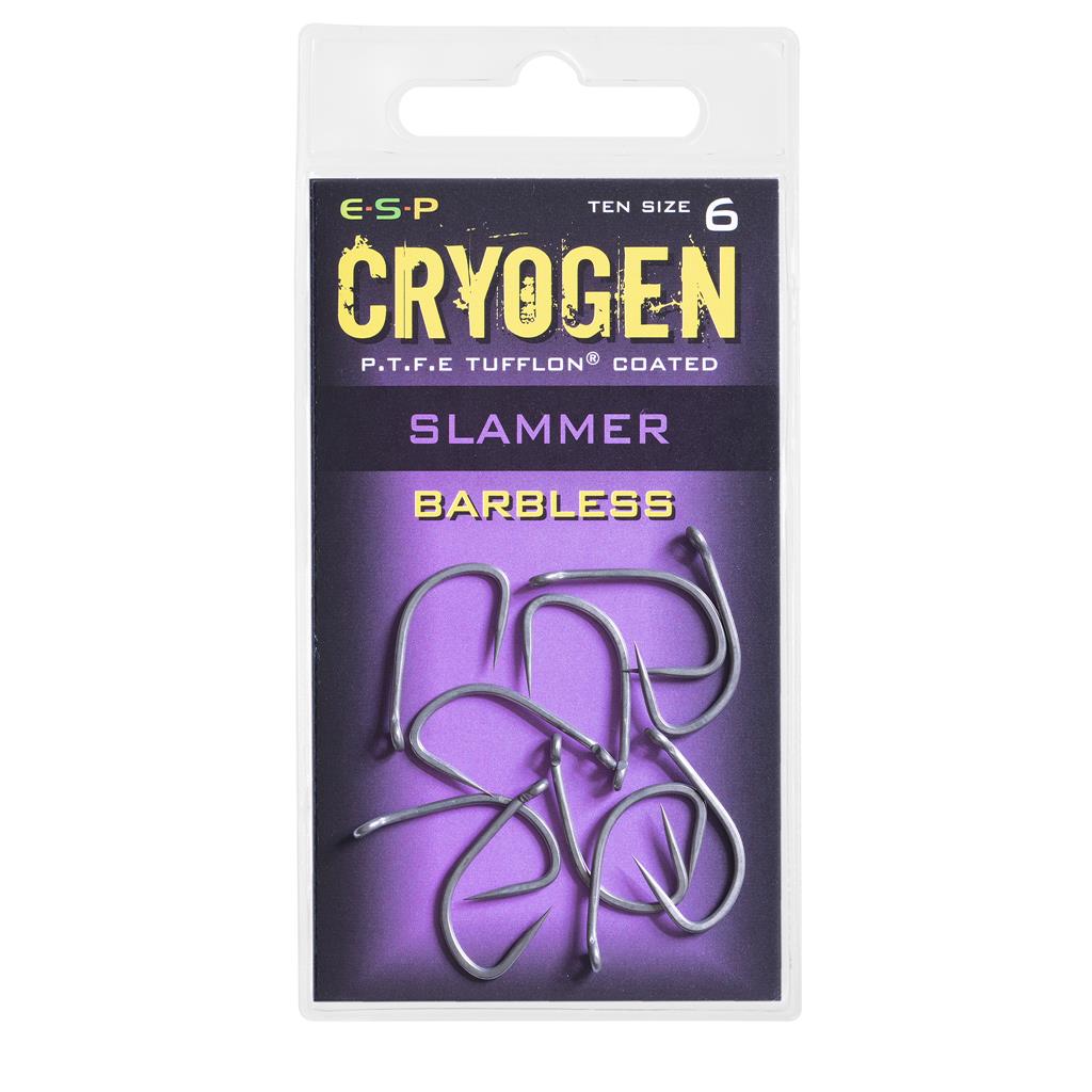 ESP Cryogen Slammer Hooks Barbless size 6