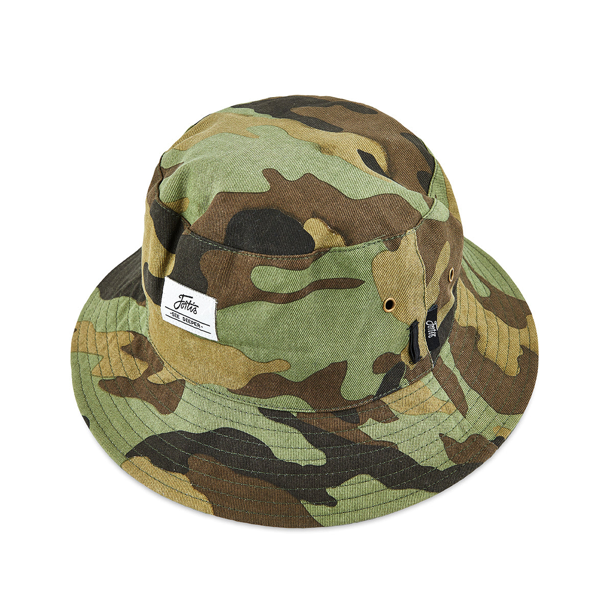 Fortis Bucket Hat Reversible Green/Camo