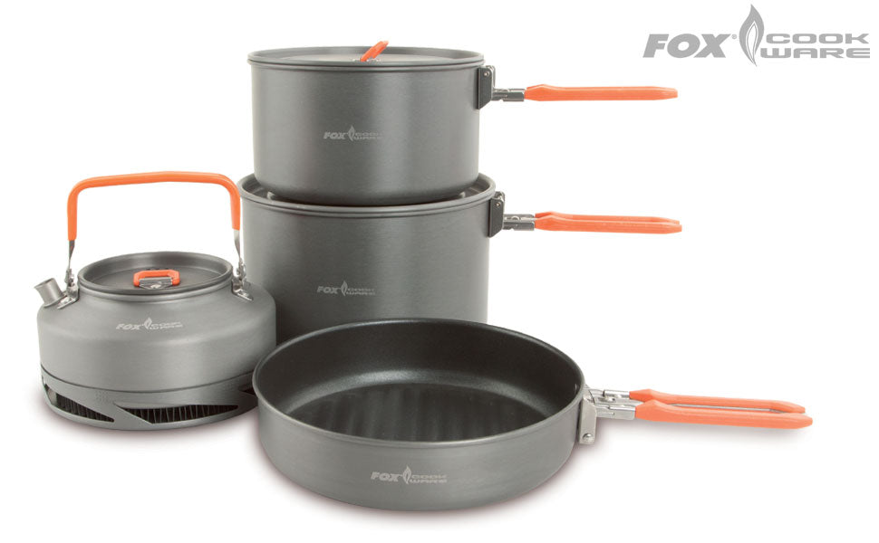 Fox Cookware Pans & Kettle Sets Large 4 piece