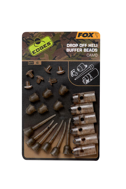 Fox Edges Camo Drop Heli Buffer Bead Kit