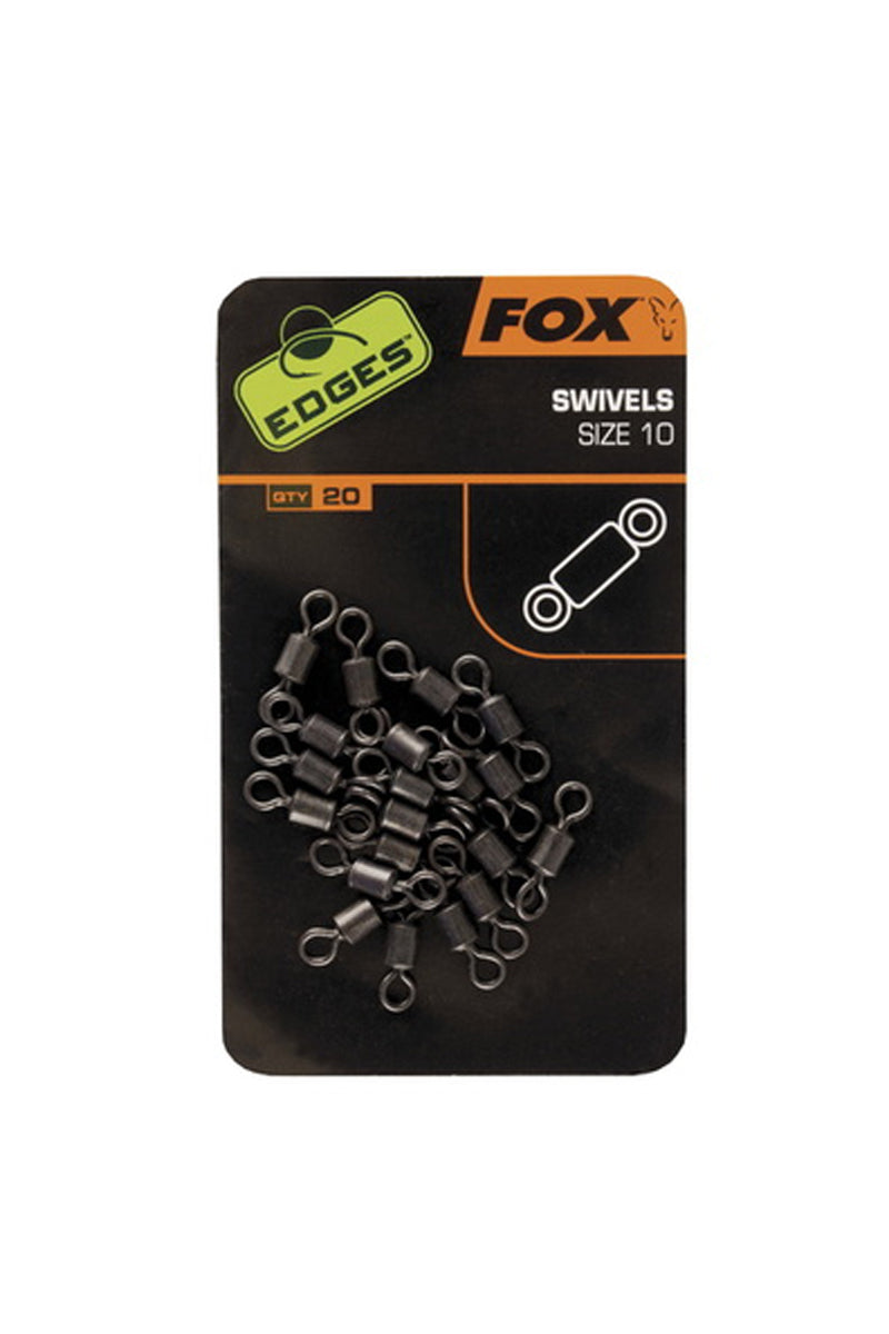 Fox Edges Swivels Size 10