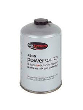 GoSystem Power Source 2500 445g Screwtop Gas