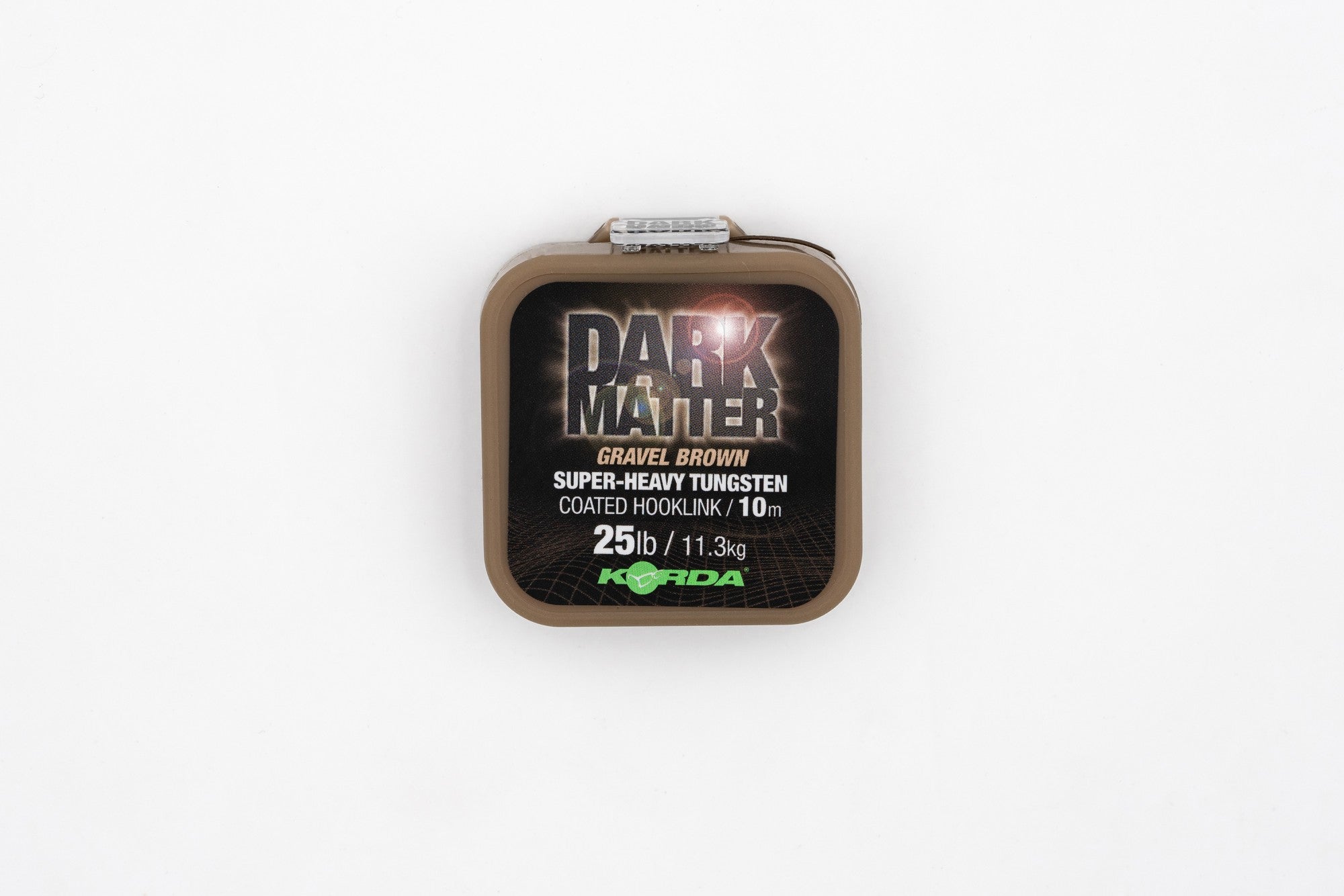 Korda Dark Matter Tungsten Coated Braid Gravel Brown