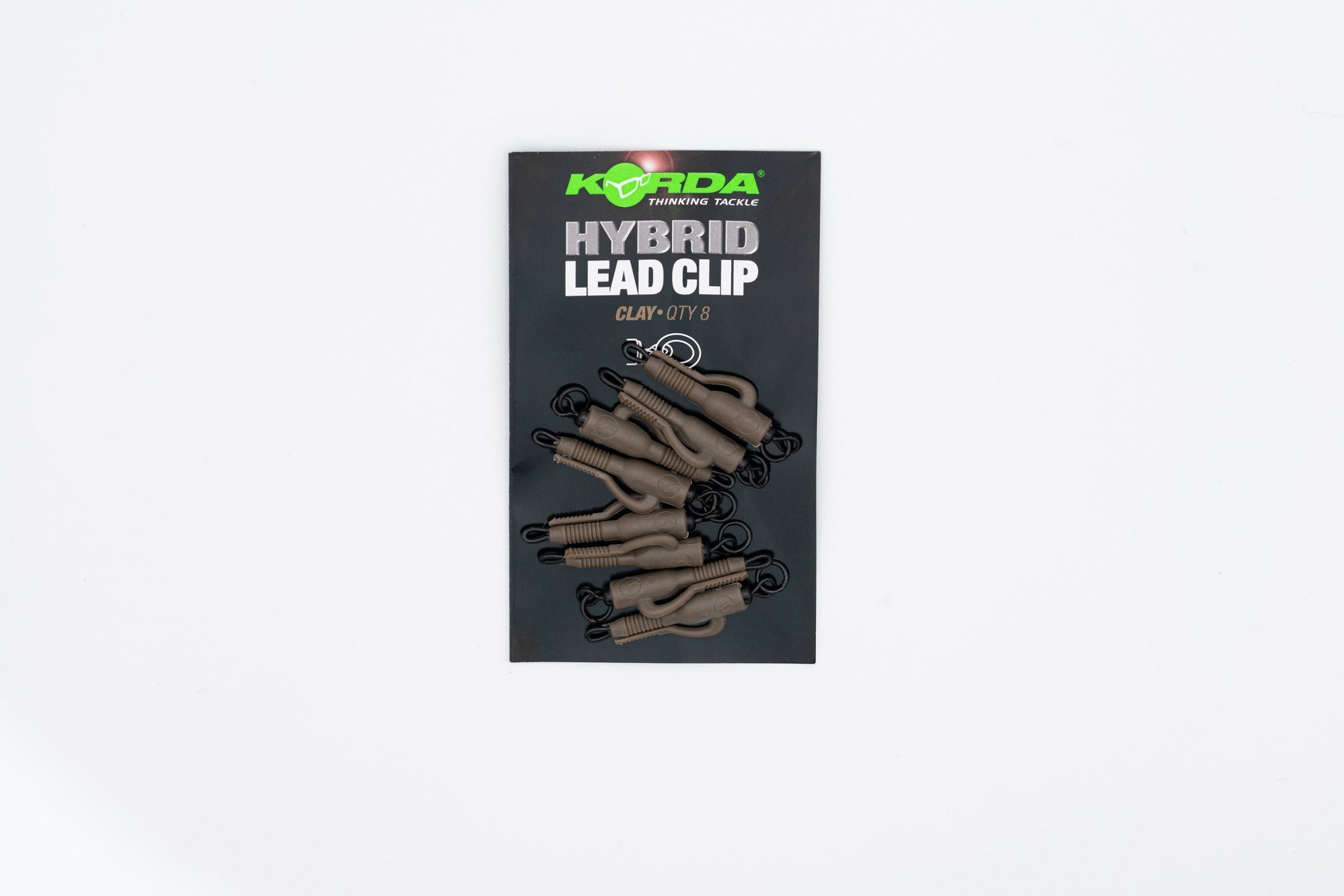 Korda Hybrid Lead Clips Clay