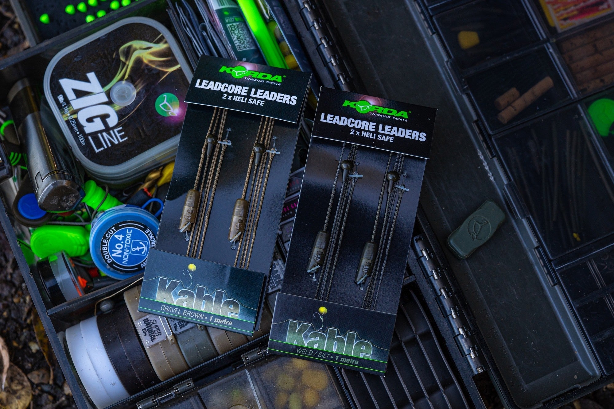 Korda Kable Leadcore Leader Heli-Safe 1m 2