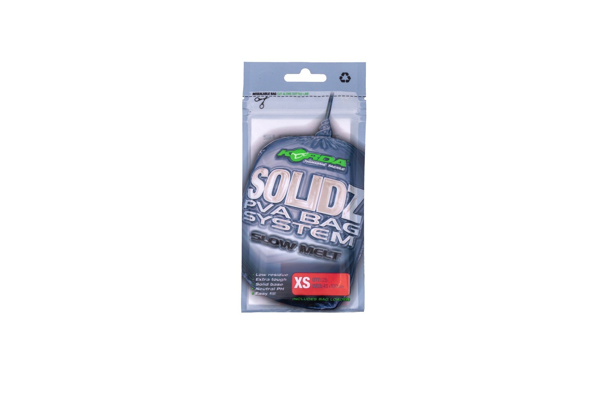 Korda Solidz Slow Melt PVA Bags XS