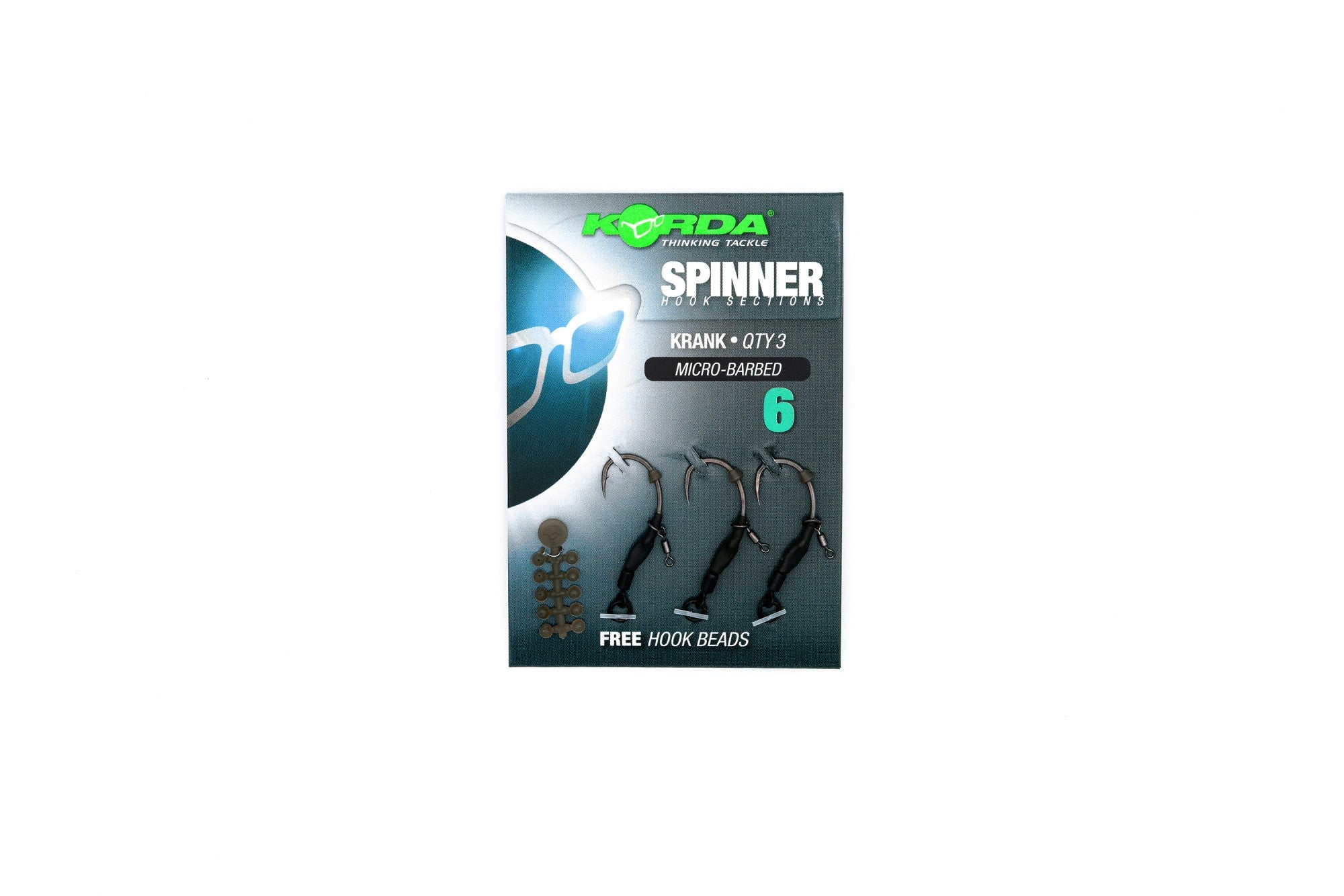 Korda Spinner Hook Sections Krank Hook 1