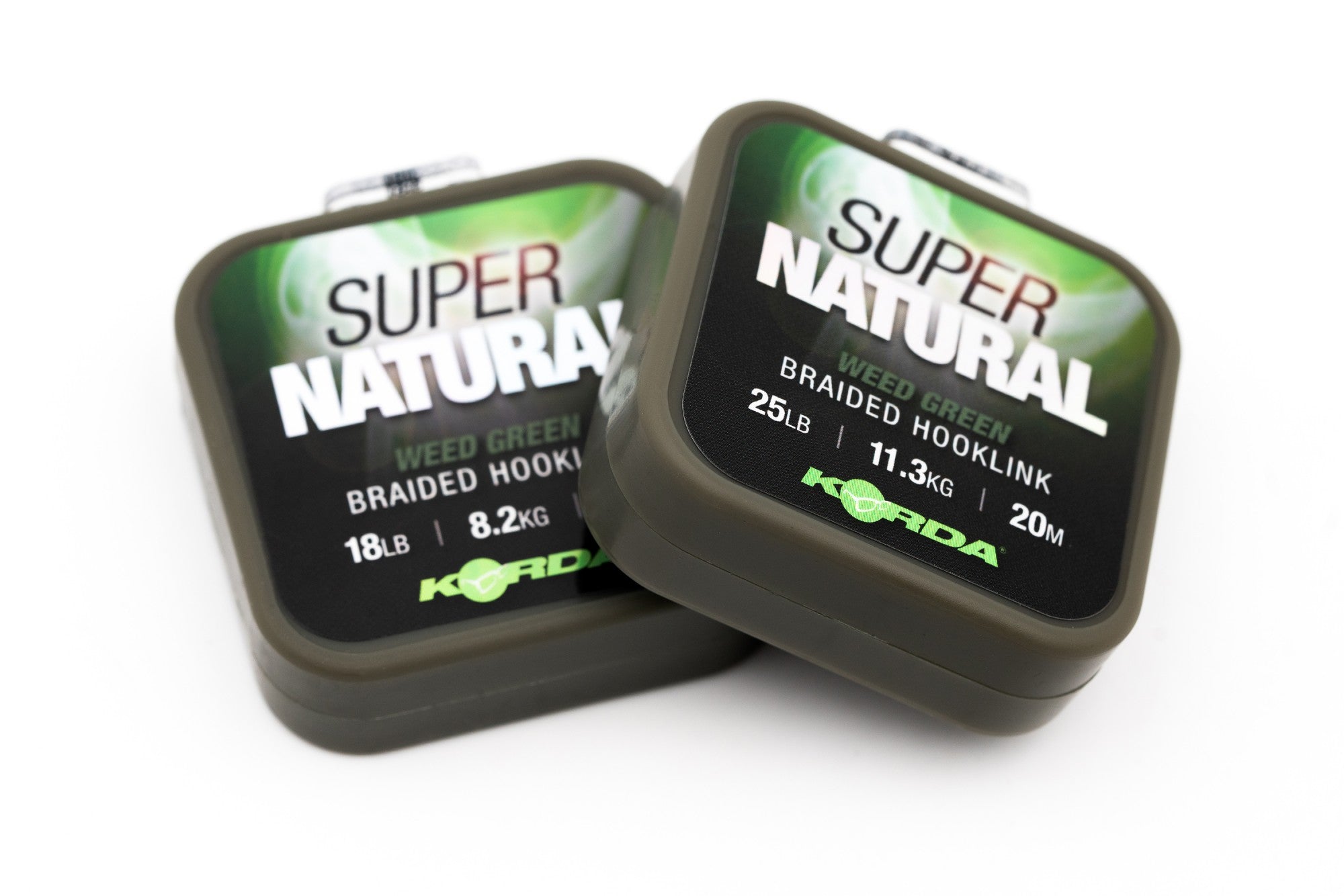 Korda Super Natural Hooklink Weed Green