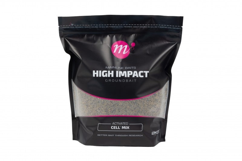 Mainline High Impact Groundbait 2kg Bag Cell