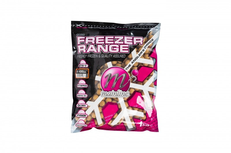 Mainline Freezer Boilies 1kg Bag - 15mm Cell